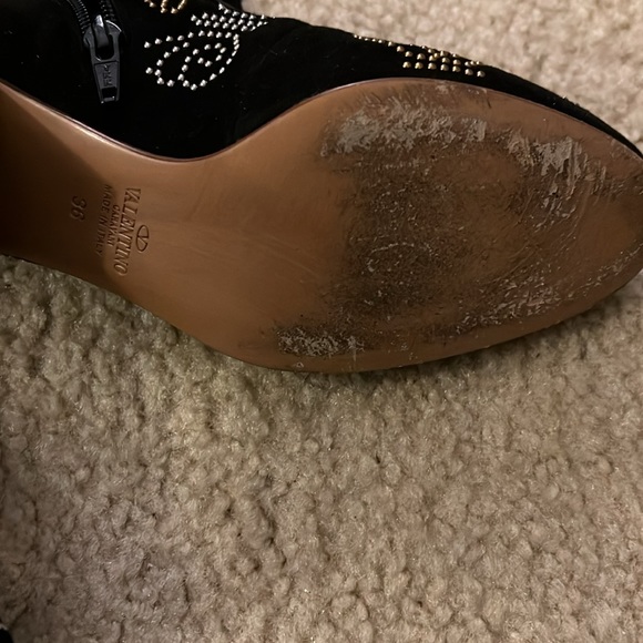 Valentino Butterfly-Studded Lace-Up Boot - Picture 8 of 9